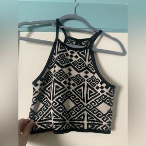 Tribal crop top from F21